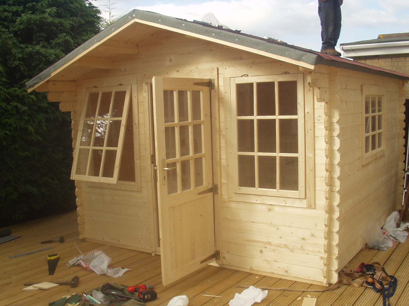 Planning permission garden shed
