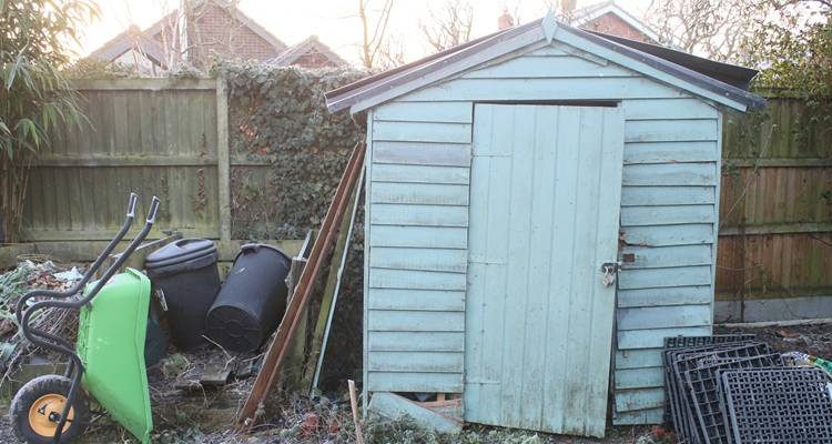 broken shed