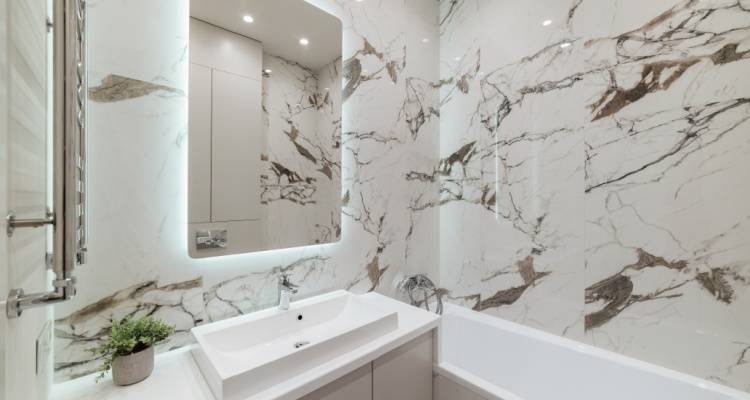 marble bathroom