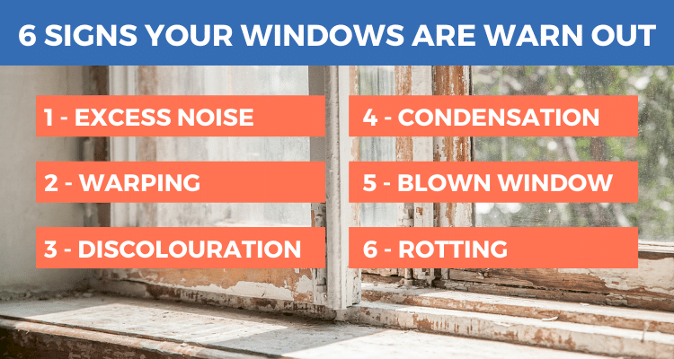 list of signs your windows need repair