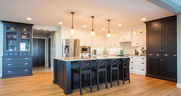 lights in kitchen