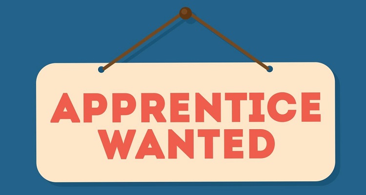 Apprenticeship Wanted Sign