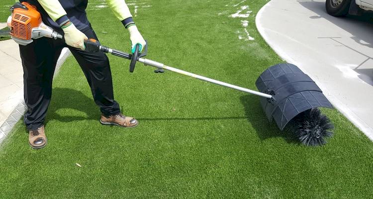 Artificial grass installation repair