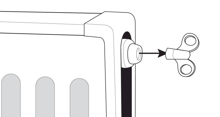 how to bleed a radiator step 5