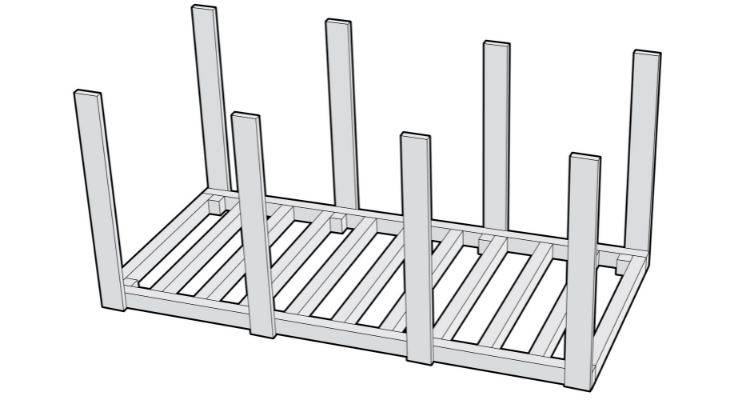 how to build a greenhouse step 2