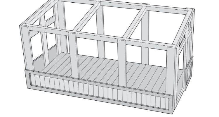 how to build a greenhouse step 7