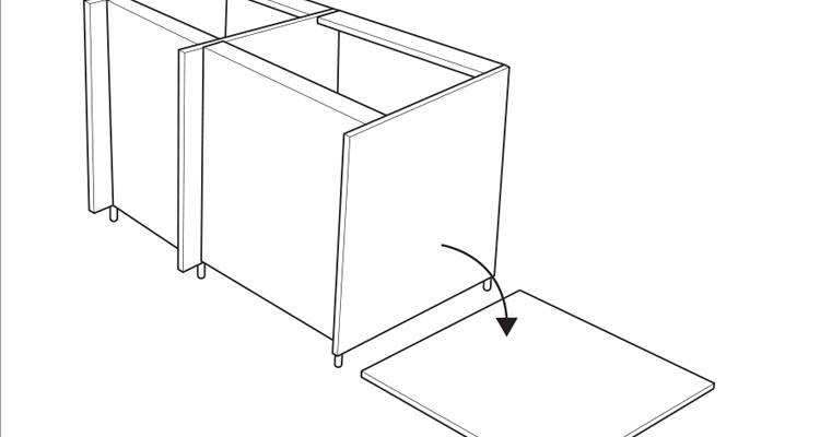 how to build a kitchen island step 7