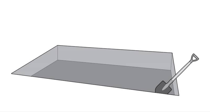 how to build a log cabin step 1