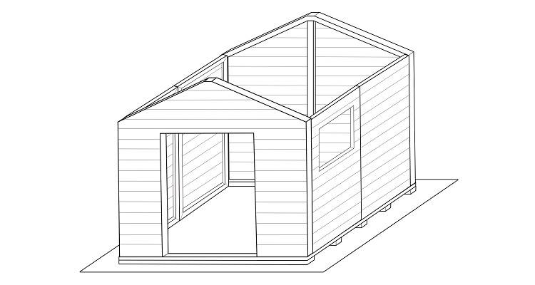 how to build a shed step 5