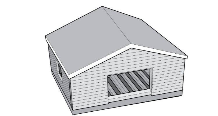 How to build a summer house step 18