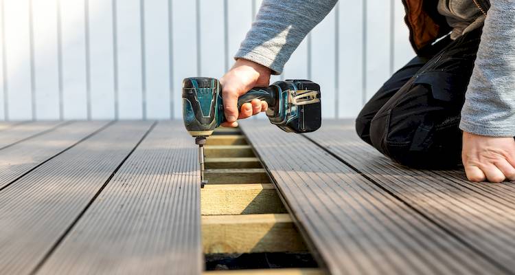 fitting decking