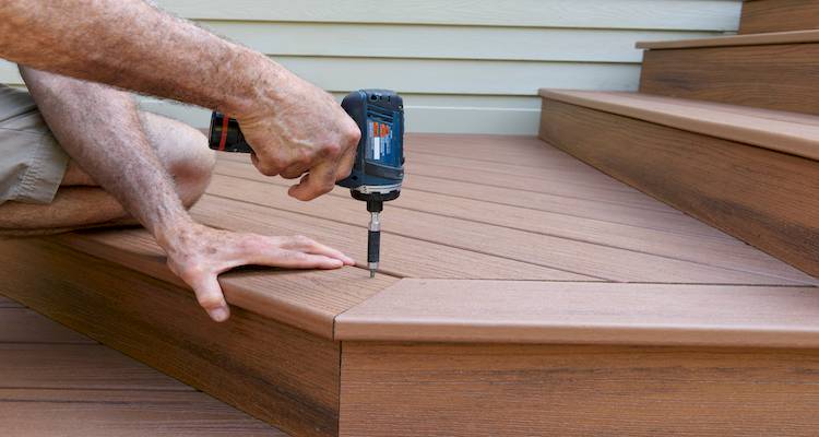 fitting decking