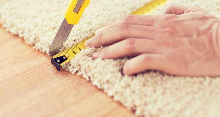 Measuring carpet