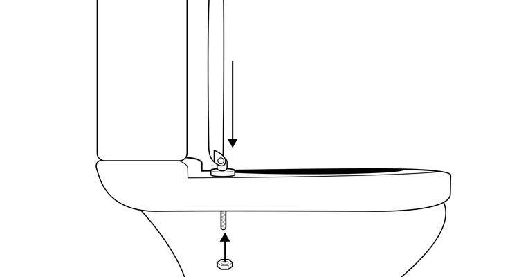 how to change a toilet seat step 5