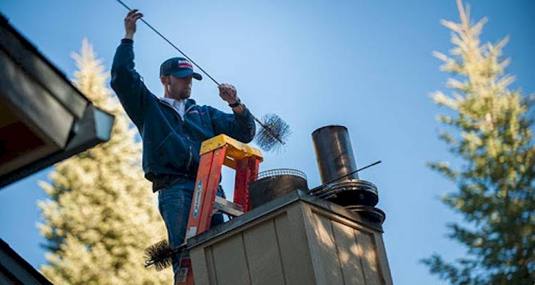 Chimney sweeping