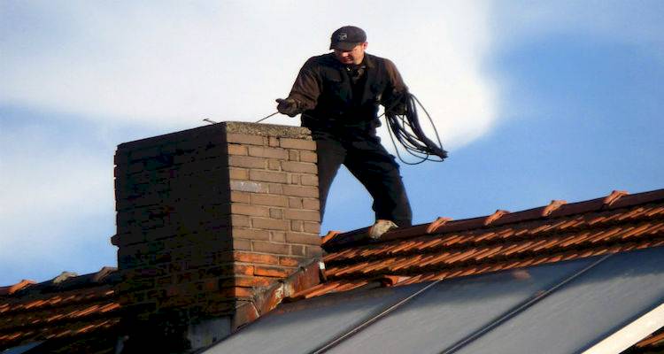 DIY chimney sweeping