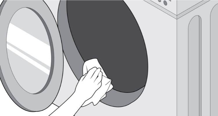 how to clean a washing machine step 2