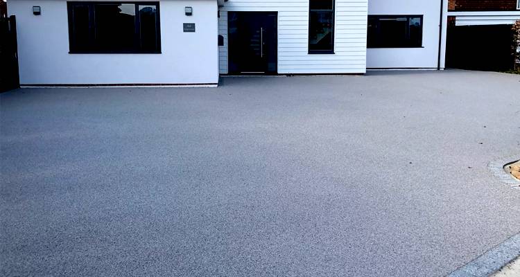 Resin driveway