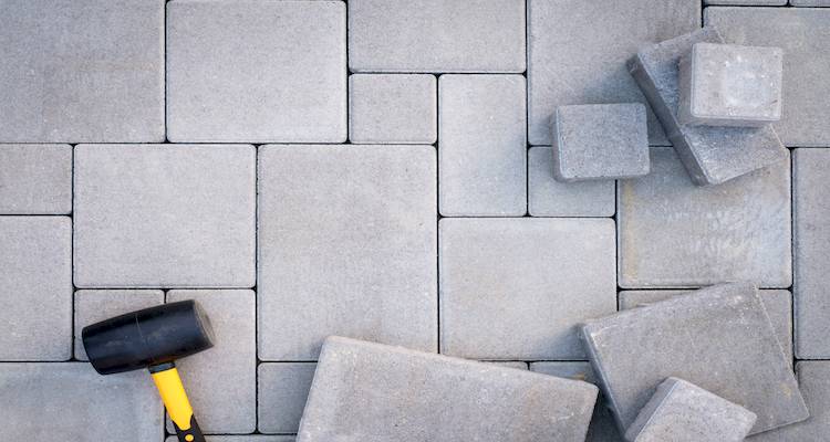 concrete pavers