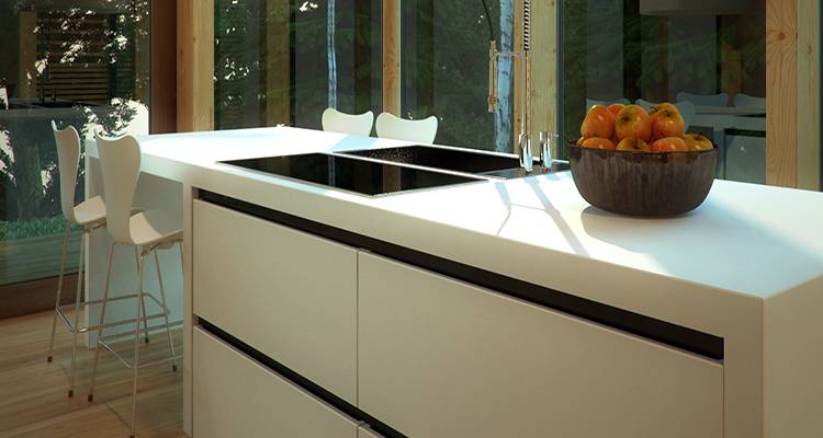 corian kitchen worktop