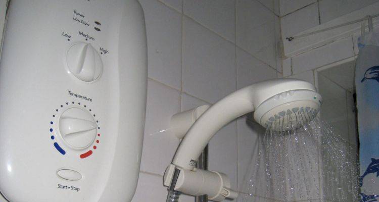 how much does it cost to install a power shower