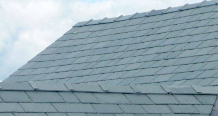repaired ridge toof tiles