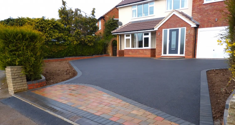 tarmacked driveway