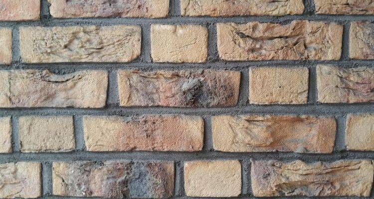 finished brick wall