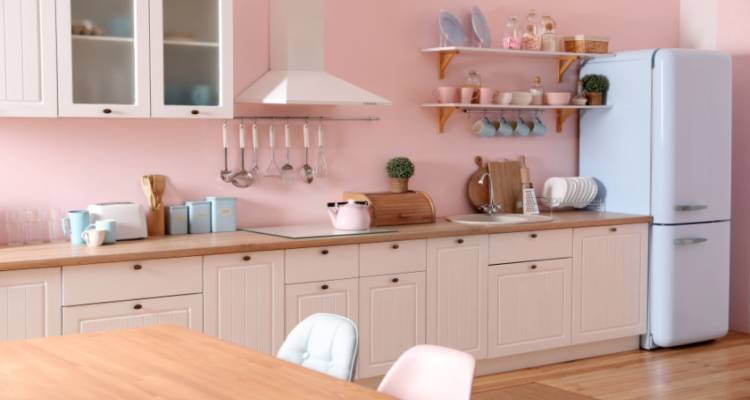 pastel kitchen