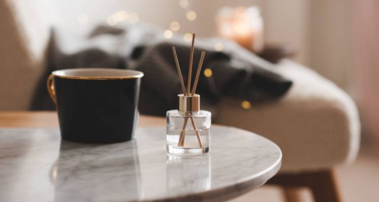 tea and infuser on table