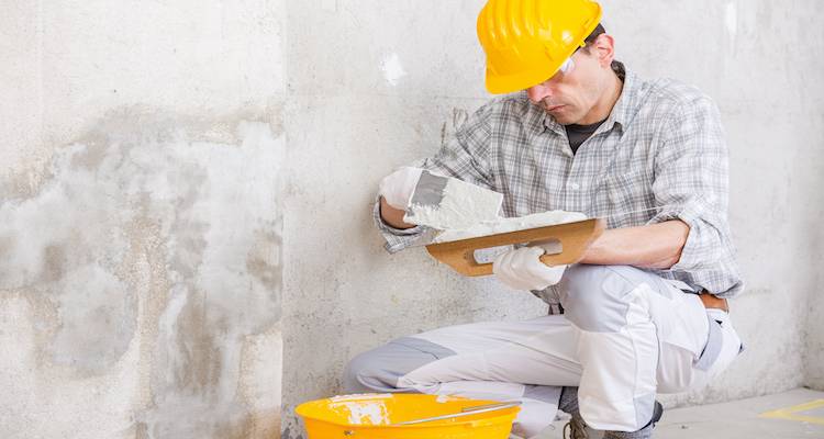 damp proofing wall