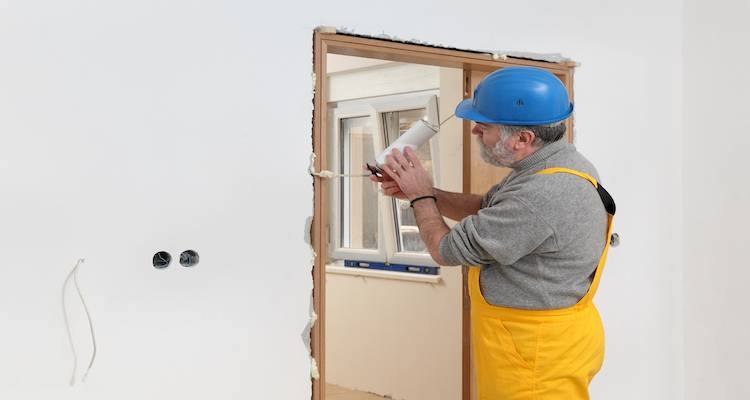 local carpenter sealing door frame replacement