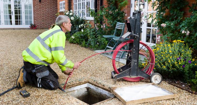 cleaning drain