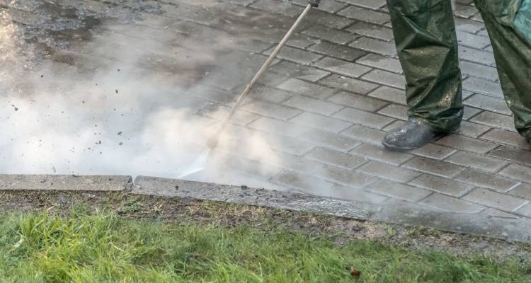 jet washing drive