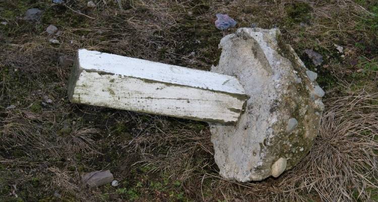 old fence post