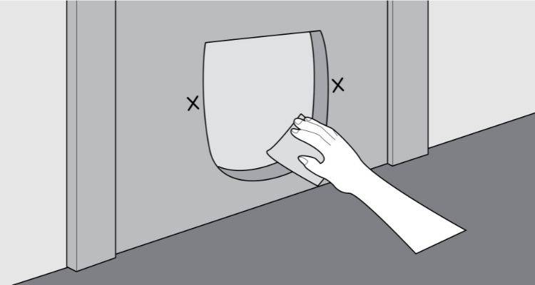 how to fit a cat flap step 5