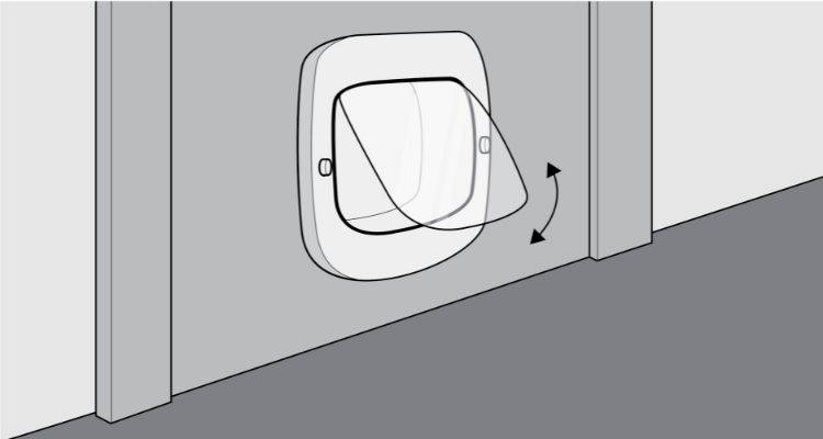 how to fit a cat flap step 9