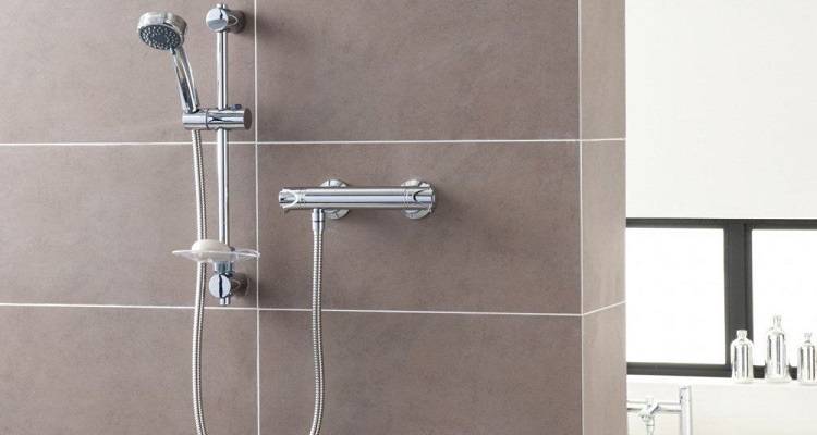 fit a mixer shower