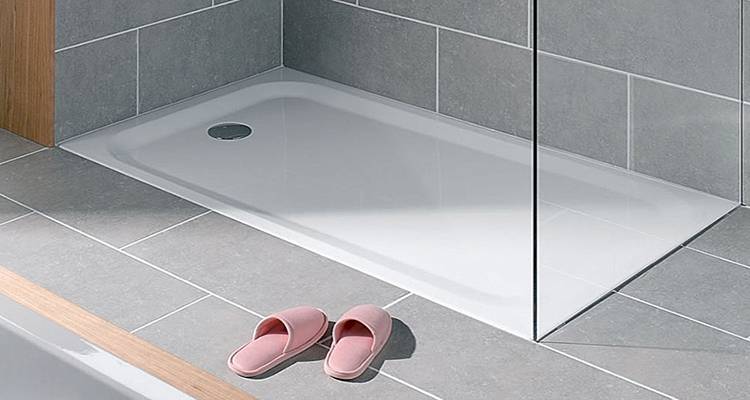 how to fit a shower tray