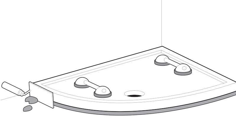 how to fit a shower tray step 9