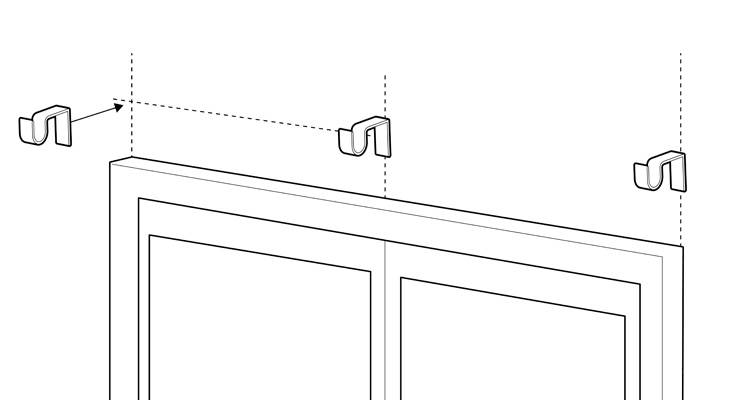 how to fit a curtain pole 8