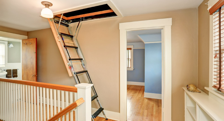 how to fit a loft ladder