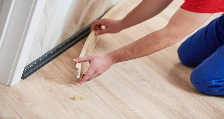 replacing skirtingboard