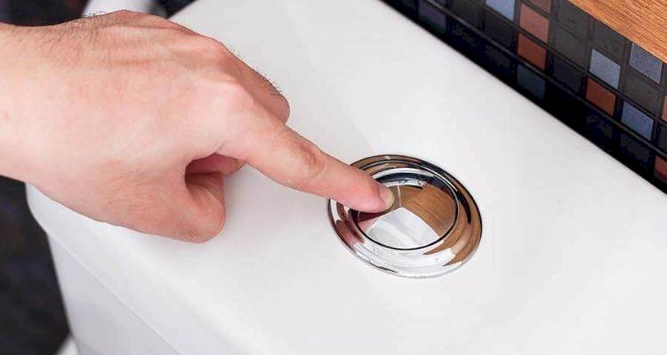 How to easily fix the push button cistern no tools required 