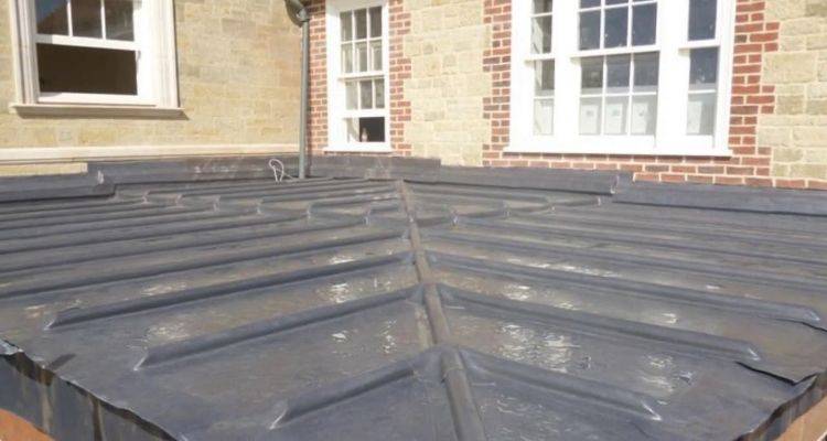 lead flat roof