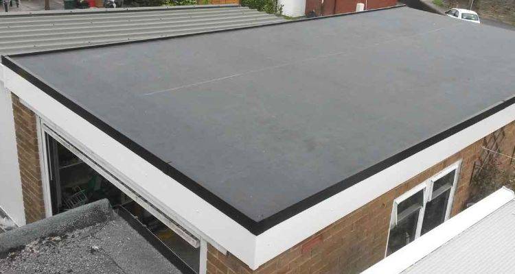 rubber flat roof