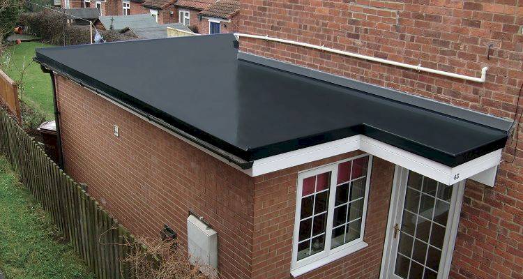 fibreglass flat roof