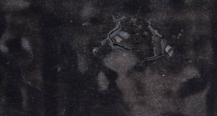 deteriorated flat roof