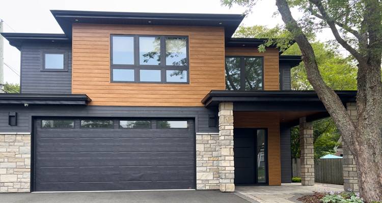 modern house flat roofs