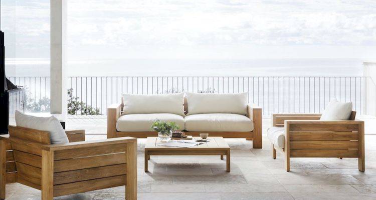 Flat pack outdoor furniture